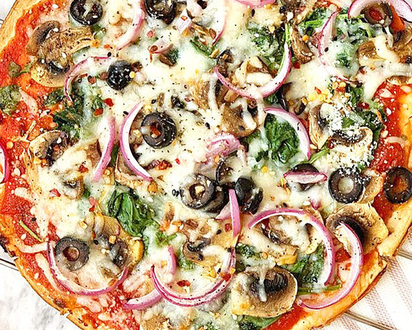 'O' Green Veg Pizza